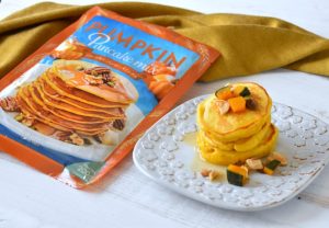 Cardi autumn new work!Pumpkin pancake mix for plump autumn sweets