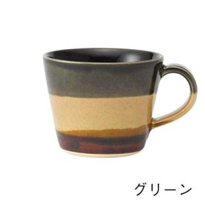 KEYUCA(ケユカ) 日本製 美濃焼 朝霧 カップ [170ml] ブラウン