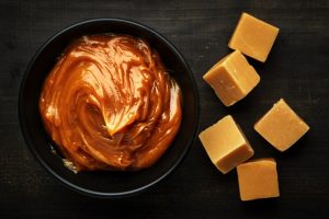 “Salt caramel flavor” is now available in milk fondue!Somehow nostalgic flavorful taste