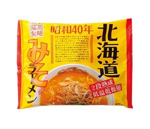 藤原製麺 昭和40年北海道みそラーメン 119g×10袋